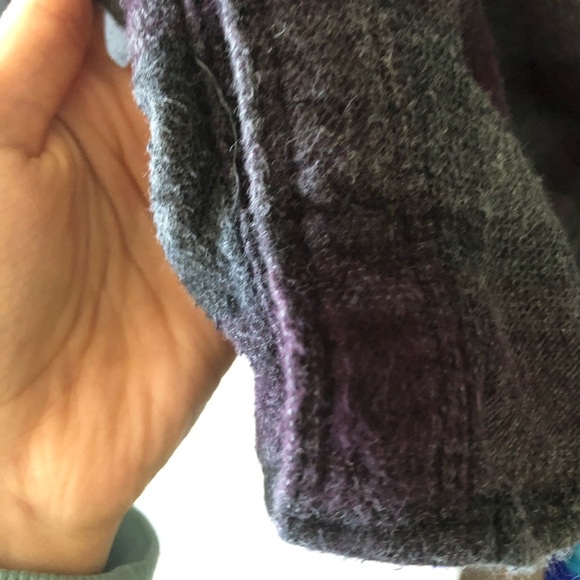 TNA Flannel Hooded Button-down Shirt - Picture 6 of 15